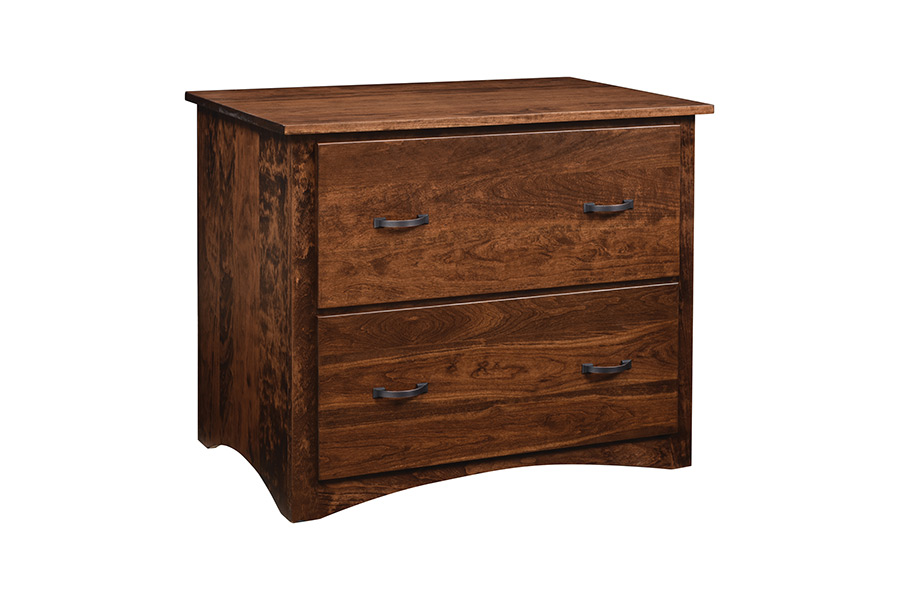 shaker two drawer lateral file cabinet